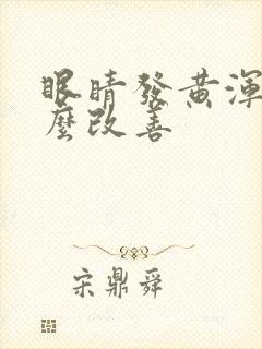 眼睛发黄浑浊怎么改善