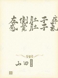 左侧肚子疼打嗝感觉肚子气多