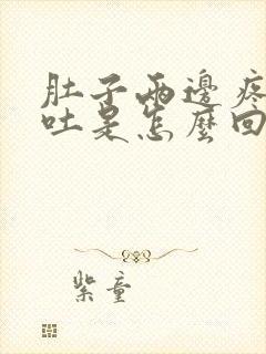 肚子两边疼还想吐是怎么回事