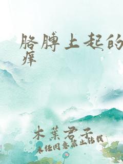 胳膊上起的红点痒