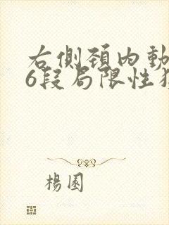 右侧颈内动脉c6段局限性狭窄