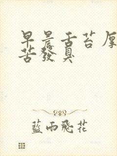 早晨舌苔厚白嘴苦发臭