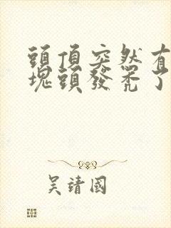 头顶突然有一小块头发秃了怎么办