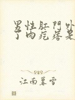 男性肛门外长满了肉疙瘩是怎么回事?