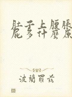 肚子上腹胀痛放屁多什么原因