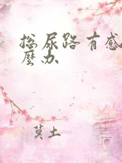 总尿路有感染怎么办