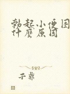 勃起小便困难是什么原因