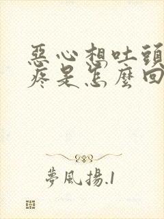 恶心想吐头晕头疼是怎么回事