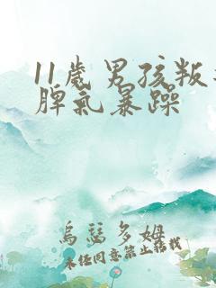 11岁男孩叛逆脾气暴躁