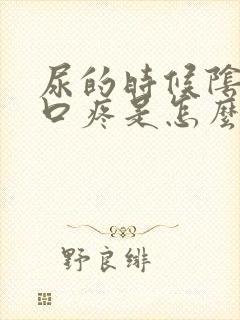 尿的时候阴道口口疼是怎么回事