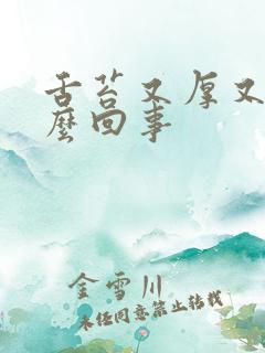 舌苔又厚又白怎么回事