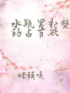 水瓶男对双子女的占有欲