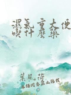 湿气重大便干结吃什么药