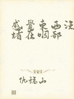 感觉东西没消化堵在咽部