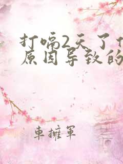 打嗝2天了什么原因导致的