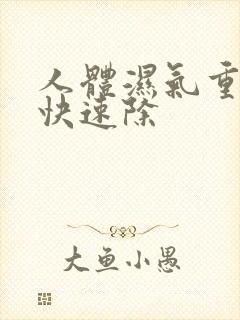 人体湿气重怎么快速除