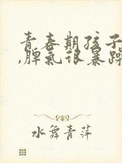 青春期孩子叛逆,脾气很暴躁的原因