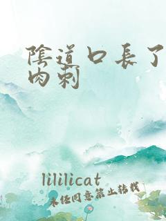 阴道口长了好多肉刺