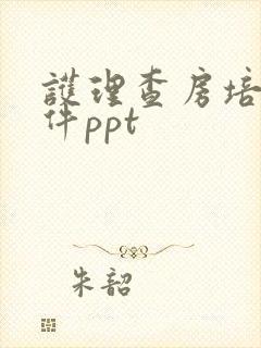 护理查房培训课件ppt