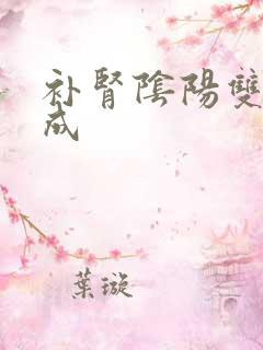 补肾阴阳双补中成