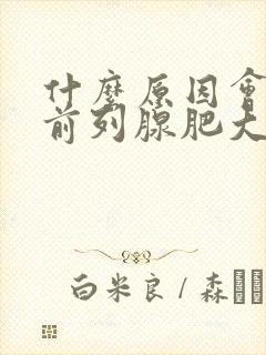 什么原因会造成前列腺肥大