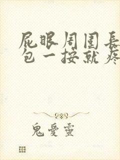 屁眼周围长一个包一按就疼