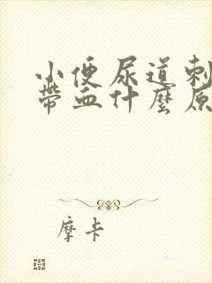 小便尿道刺痛还带血什么原因