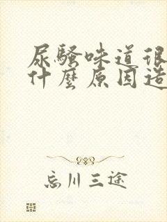 尿骚味道很重是什么原因造成的