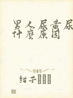 男人尿黄尿臭是什么原因