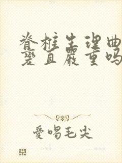 脊椎生理曲度稍变直严重吗