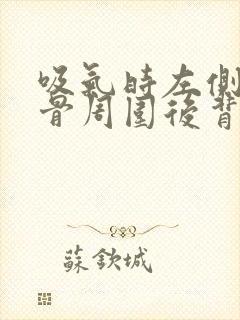 吸气时左侧肩胛骨周围后背里面疼