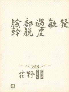 脸部过敏发红发干脱皮