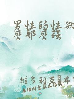 男性的性欲为什么那么强