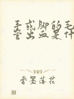 手或脚的毛细血管出血是什么原因