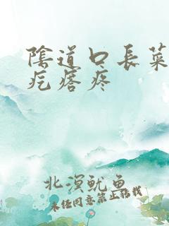 阴道口长菜花状疙瘩疼