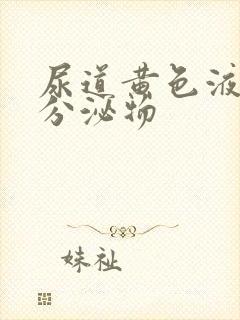 尿道黄色液体性分泌物