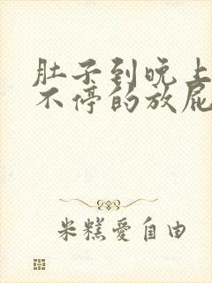 肚子到晚上胀气不停的放屁