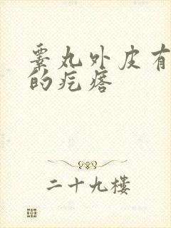 睾丸外皮有白色的疙瘩