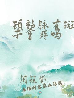 颈动脉有斑块脖子会疼吗