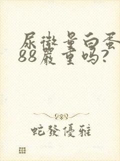 尿微量白蛋白高88严重吗?