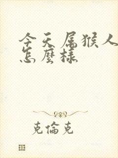 今天属猴人财运怎么样