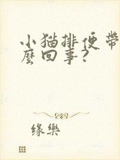 小猫排便带血怎么回事?