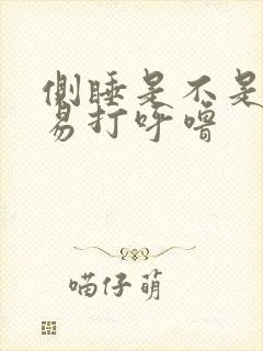 侧睡是不是不容易打呼噜