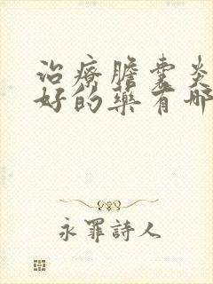 治疗胆囊炎效果好的药有哪些