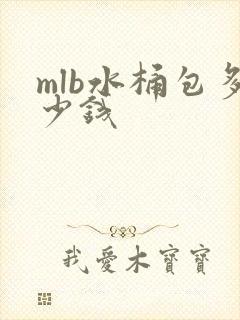 mlb水桶包多少钱