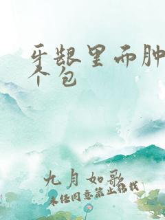 牙龈里面肿了一个包