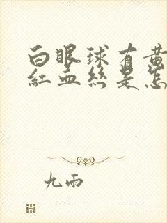 白眼球有黄斑和红血丝是怎么回事