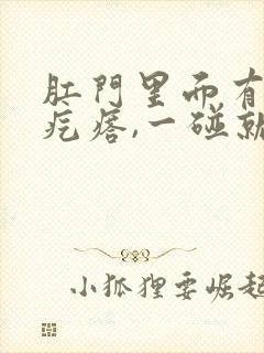 肛门里面有个硬疙瘩,一碰就疼