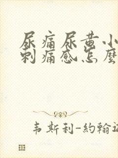 尿痛尿黄小便有刺痛感怎么办