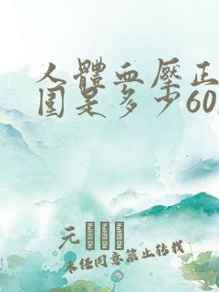 人体血压正常范围是多少60,85正常